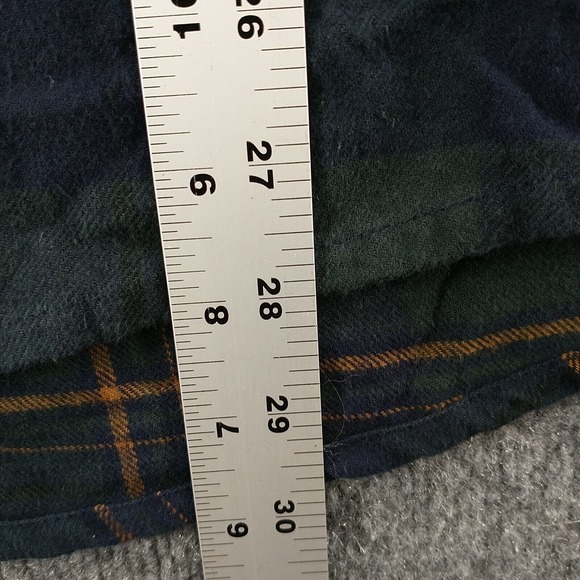 Eddie Bauer Men's Button Up Shirt Multicolor Plaid Large Flannel Cotton - Picture 12 of 13